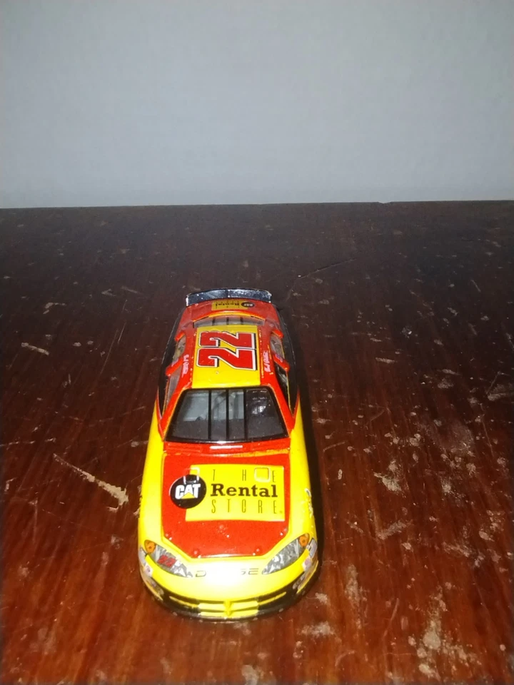 Coche fundido a presión Racing Champions Ward Burton #22 1:24 amarillo Y2K 2000 Foto 4 de 4