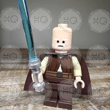 **NEW** LEGO Ki-Adi-Mundi Jedi Master Minifigure w/ Custom Head