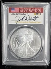2025 American Silver Eagle PCGS MS70 ASE Graded Coin Slab First Strike Signature