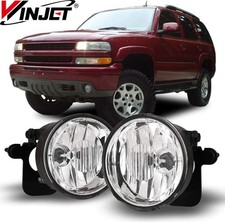 Fog Lights For 2000-2006 Chevy Suburban Tahoe Z71 Driving Front Bumper Lamp Pair Fog Lights For 2000-2006 Chevy Suburban Tahoe Z71 Driving Front Bumper Lamp Pair