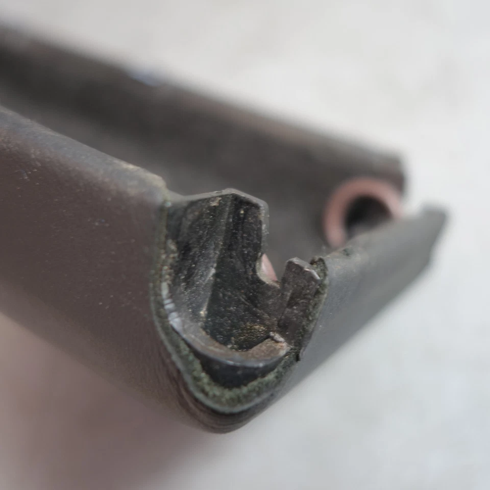 Portavasos consola central BMW Z3 96-02 dañado compartimento de almacenamiento cuero OEM Foto 4 de 4