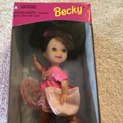 Vintage Becky Doll Li'l Friends of Kelly All Dressed Up Barbie NIB 1995