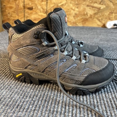 Merrell Moab Mid Vibram Size 6.5 Women's Shoe - Granite (J06054) Excellent!