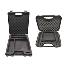 Microphone Carry Case Lightweight Storage Box Instrument Hard Case Sponge Lining