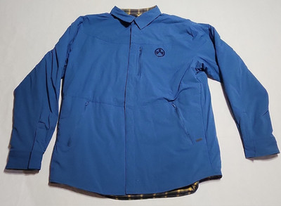 Magpul Blue XL Men's Lightweight Activewear Jacket Zip Stand-Up Collar shooting