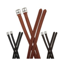 Soft Leather Stirrup Leathers with Stainless Steel Hardware, These 1" Wide Le...