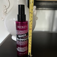 New! REDKEN Quick Blowout Heat Protectant Spray Flash Dry 450 degrees 4.2 oz.