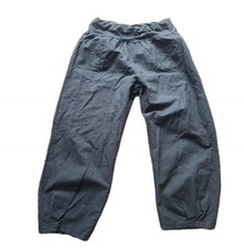 Schlupfhose Haremshose Pumphose Leinenhose Ballonhose grau Gr.M-5XL 40-52