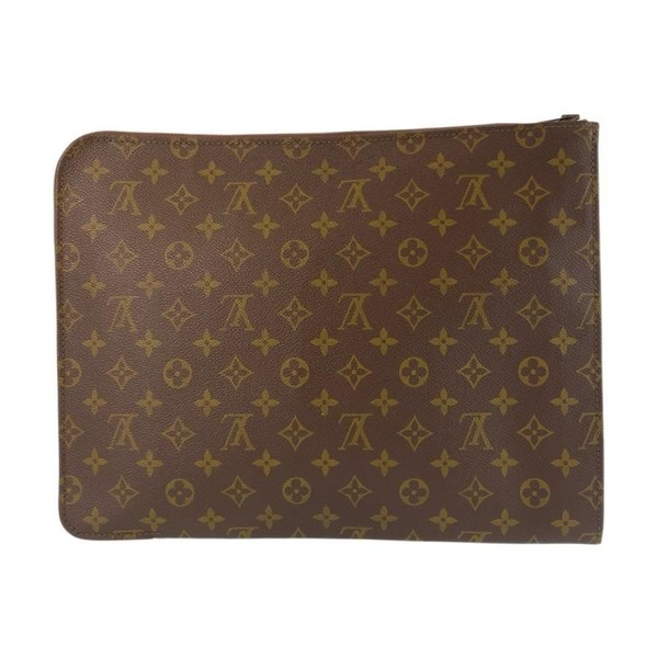LOUIS VUITTON M53456 Epi Leather Clutch Bag Black Authentic Japan Used