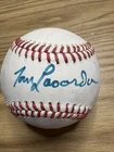 Tom Lasorda Autographed/Signed Professional Baseball