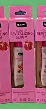 B Pure Glow Up Revitalizing Serum Pomegranate Extract 1 Fl. Oz