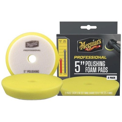 Meguiar's Professional 5'' Polishing Foam Pads 2-pk #M5PFP2