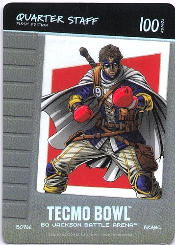 2026 Bo Jackson Battle Arena Tecmo Quarter Staff Blow On It Brawl Power 100