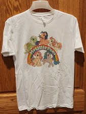 my little pony merchandise womens shirt size Medium g1 white retro preowned
