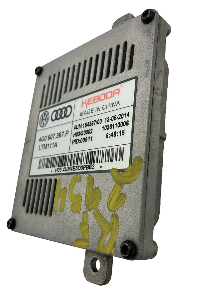 2015 Audi A3 Right Front Headlight Ballast Control Module 4G0907397P OEM - Image 3 of 4