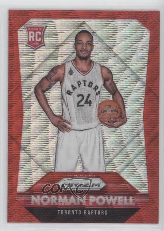2015-16 Panini Prizm Rookies Ruby Wave Prizm 140/350 Norman Powell #337 00am