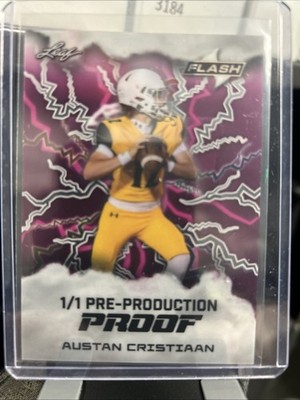 2025 Leaf Flash Austan Cristiaan 1/1 Pre Production Proof