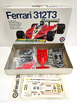 1/25 ENTEX/ NITTO FERRARI 312T3 F1 CAR #9552F NEW VINTAGE MODEL