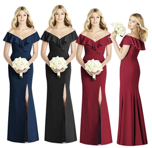 vestiti eleganti scollo a barchetta