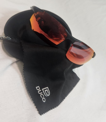 Duco DC8177S B5 Cat. 3 68 16 126 Wrap Sunglasses With Case