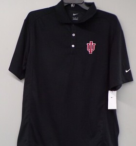 Nike Golf Indiana University Hoosiers NCAA Mens Polo XS-4X, LT-4XLT New