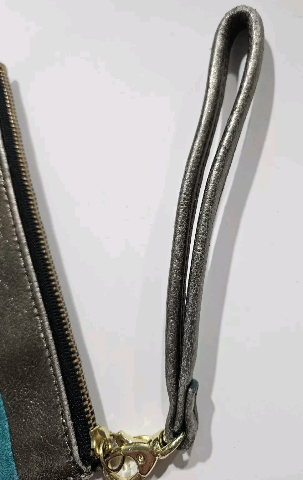 Fossil Patchwork Leather Multicolor Wristlet Wall… - image 14