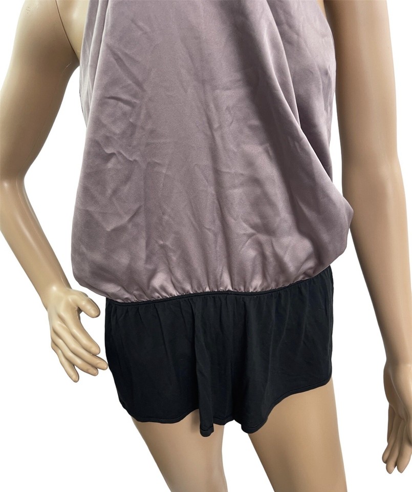 Victoria Secret Women’s Size Medium Sleeveless One Piece Romper Pajamas