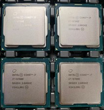 Intel Core i7-9700E 2.60GHz 8 core 8 threads 12MB 65W FCLGA-115 CPU processor