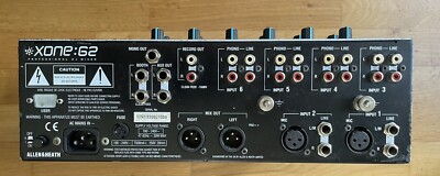 【ばーにょすさま専用】ALLEN & HEATH XONE:62 ばーにょすさま専用】ALLEN & HEATH XONE:62（ALLEN & HEATH