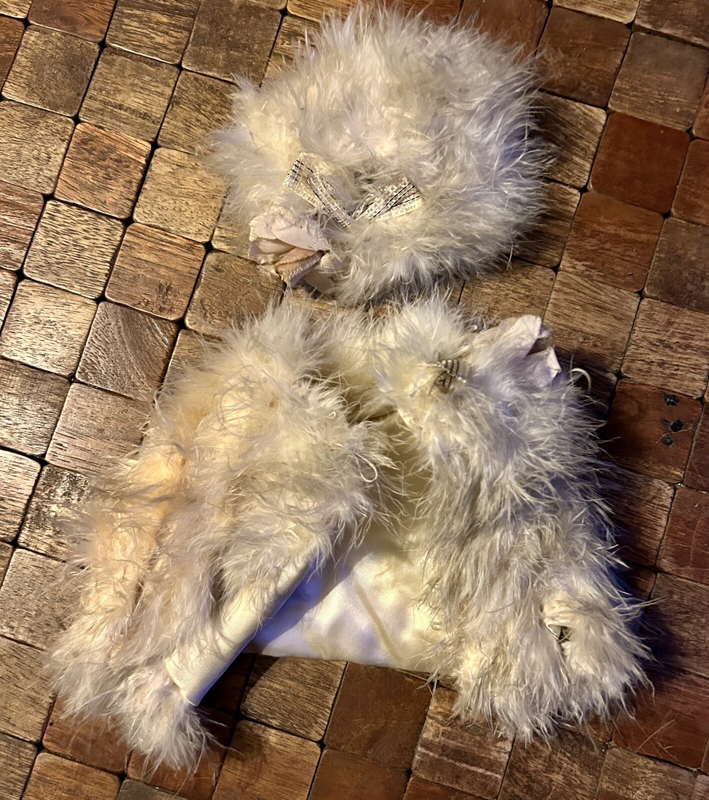 Vintage 1950’s Feather Boa Doll Coat And Matching Hat eBay