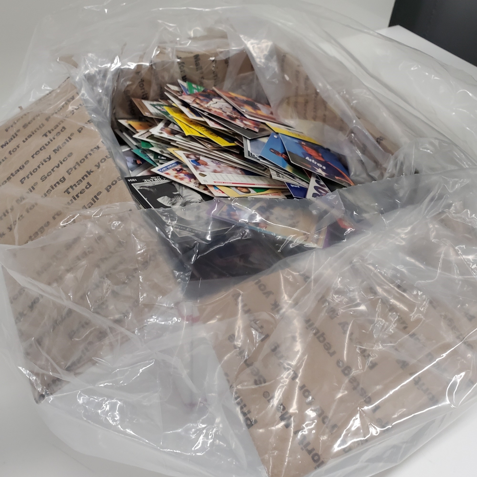 Collection of Vintage Variety Sports Trading Cards4.4 Lbs. Medium Flat