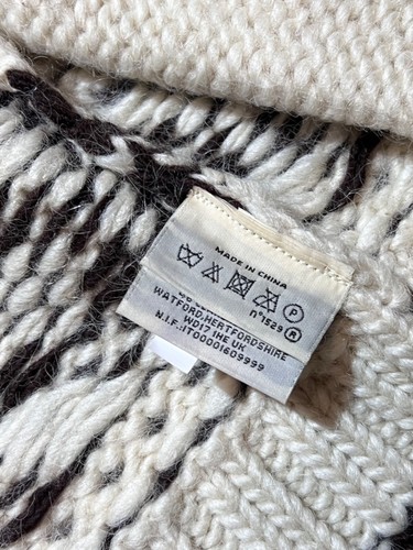 Ralph Lauren Denim & Supply Alpaca Wool Nordic Aztec Knit Cardigan Men's Size XS - Picture 11 of 12