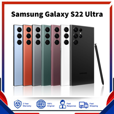Samsung Galaxy S22 Ultra 5G SM-S908U 6.8  GSM/CDMA FACTORY UNLOCKEDNEW SEALED