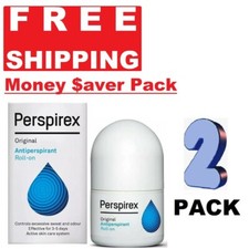 2 PACK - Perspirex Original Antiperspirant Rollon 20ml