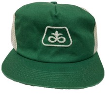 VINTAGE Pioneer Brand Farmer Trucker Mesh SnapBack Hat K-Products