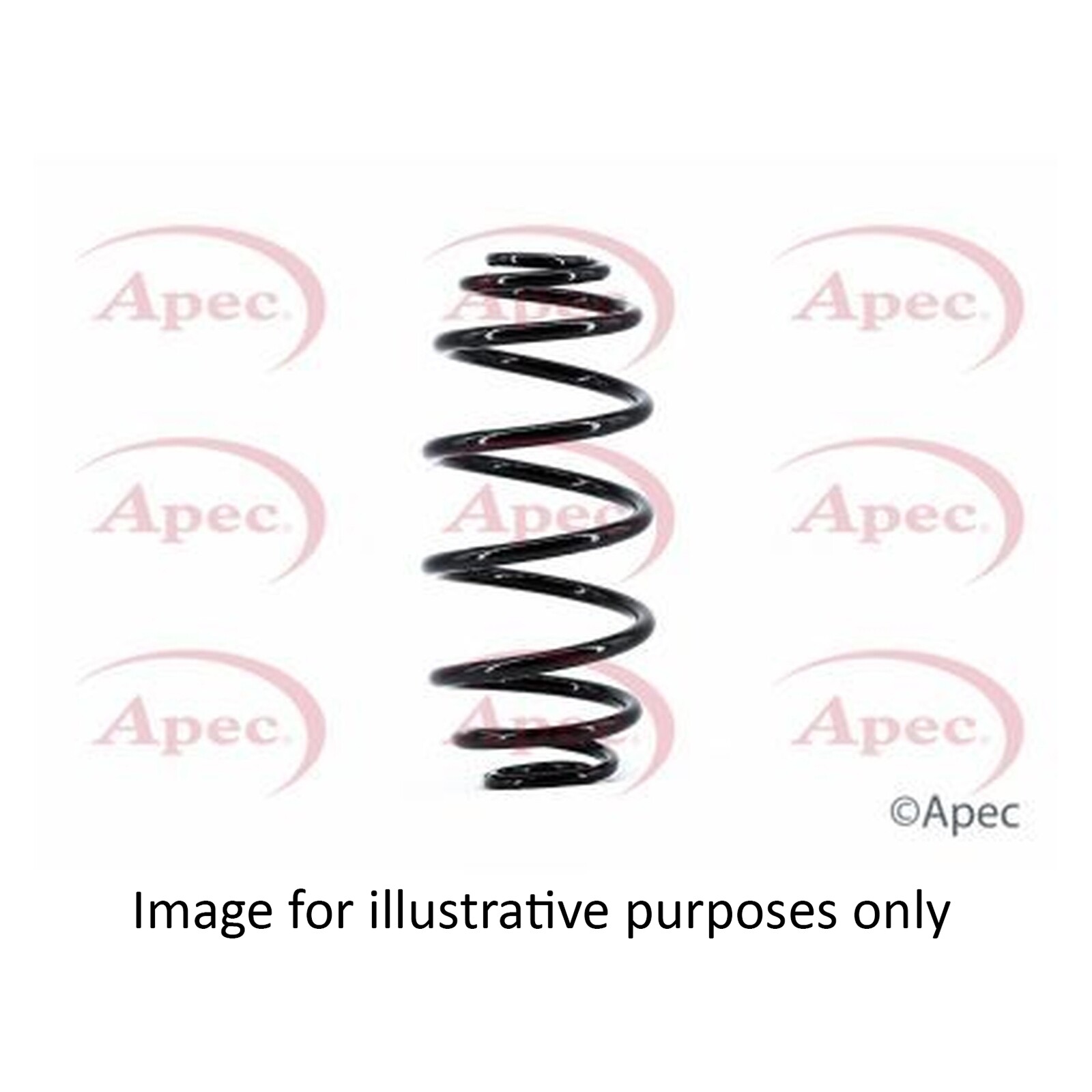 Apec Coil Spring Front ACS1898 - OE High Quality Precision Engineered Part