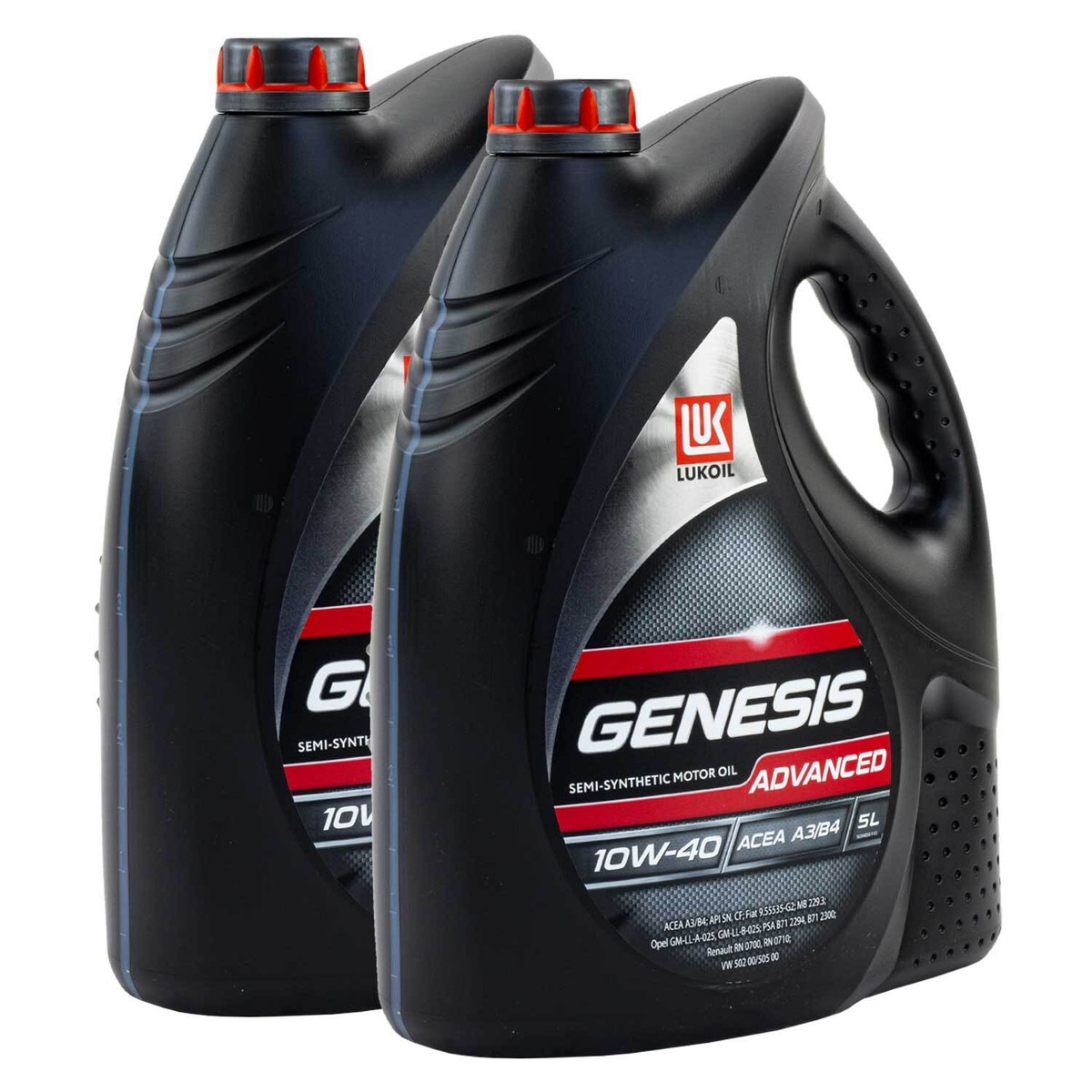 Motoröl Lukoil Genesis Advanced 56304050 10W-40 2X 5 Liter für