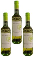 3X Achkarrer WeißEr Burgunder QBA - Winzer Eg Achkarren 12,5% - 0,75 L
