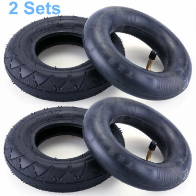 2 PACK 200X50 TIRE & INNER TUBE RAZOR E100 E150 E200 ESPARK CRAZY CART SCOOTERS