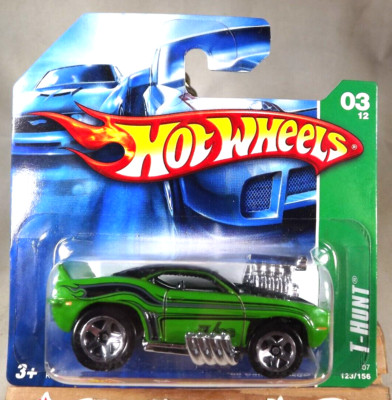 2007 Hot Wheels #123 Treasure Hunts 3/12 '69 CAMARO Z28 Green w/5