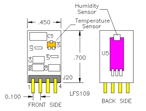 Ambient Temperature & Humidity sensors / Analog Transmitter - Image 2 of 2