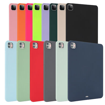 For iPad Pro 12.9/Pro 11/iPad 10.9/iPad 10.2/mini Lightweight Soft Silicone Case