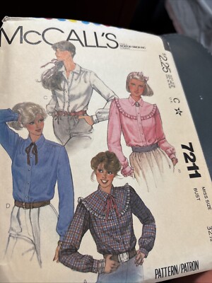 mccalls sewing patterns Size 10 7211
