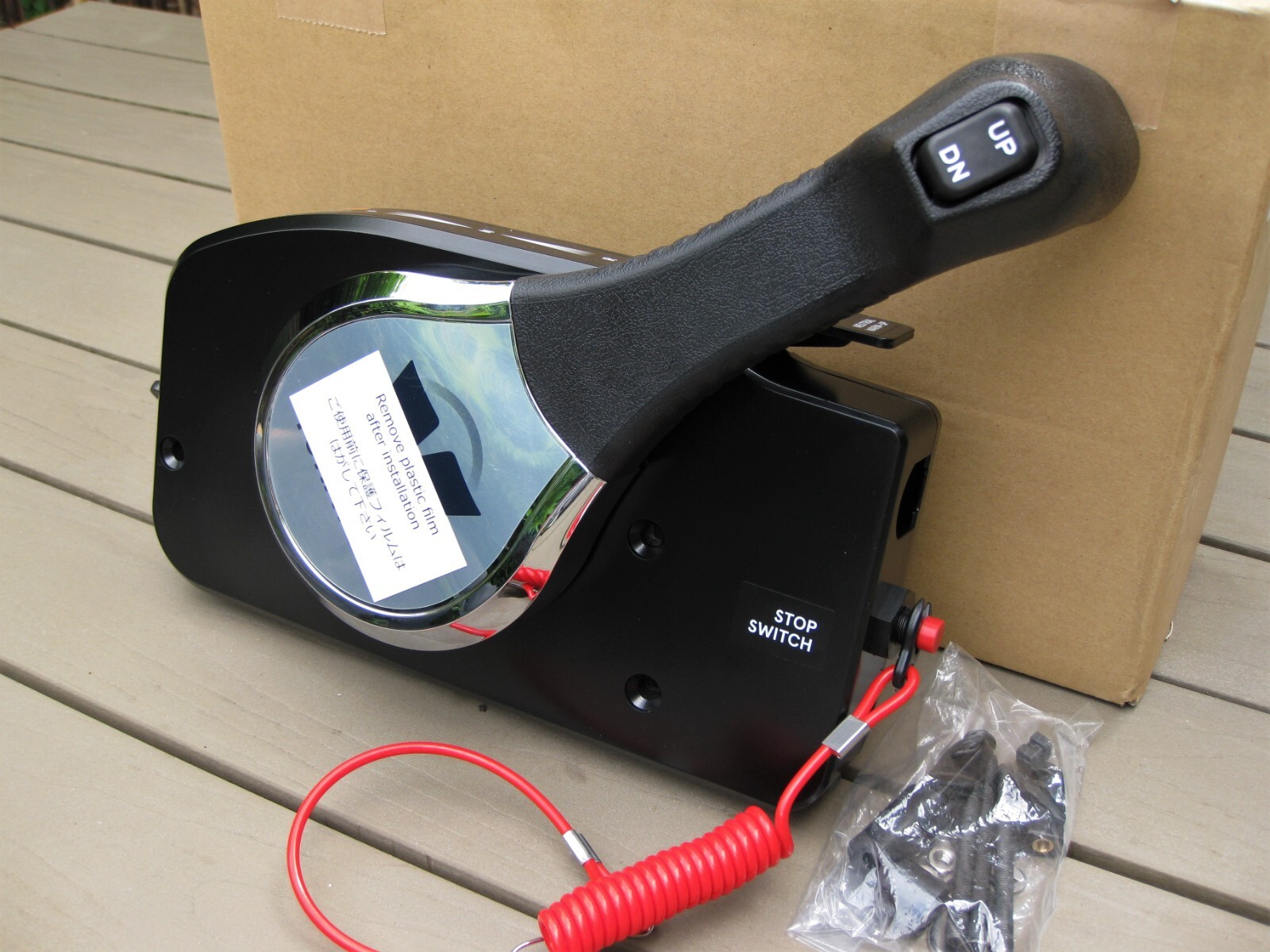 Tohatsu Outboard Remote Control Box Trim eBay