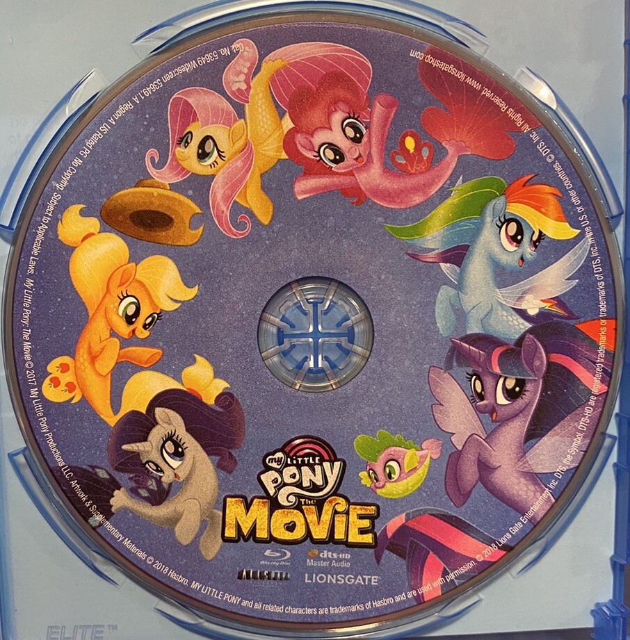 My Little Pony: The Movie - BLU RAY ******DISC ONLY