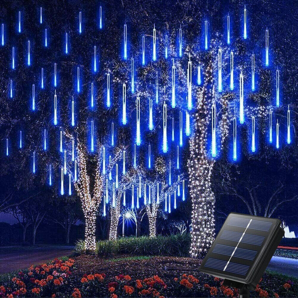 288 LED Solar Meteor Shower String Lights Tree Lamp / 100 LED String Light  Xmas