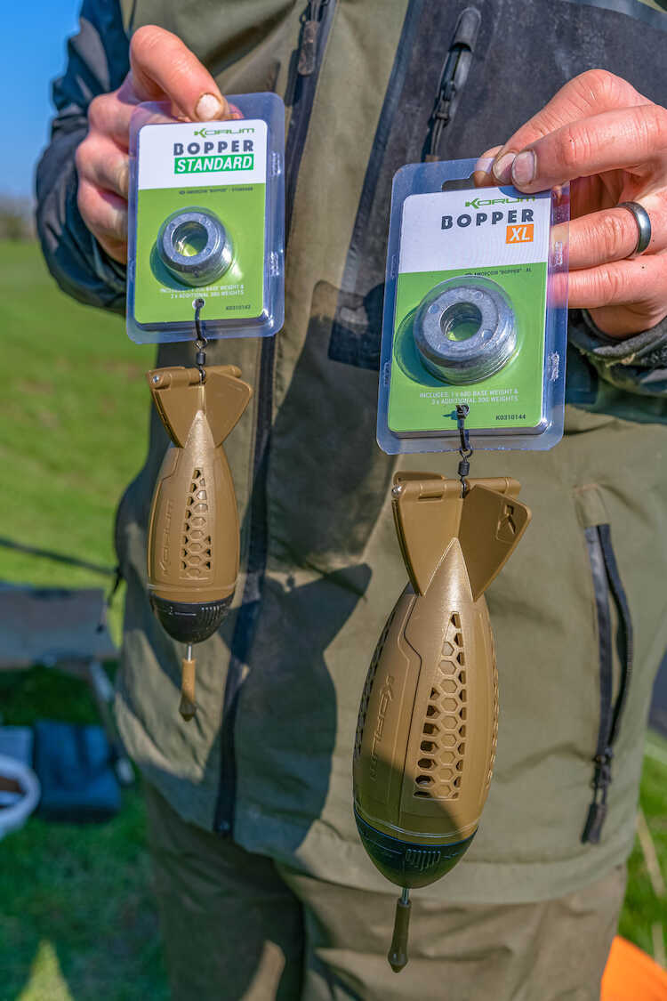 Korum Amorceur Bopper Standard Doré | Waveinn