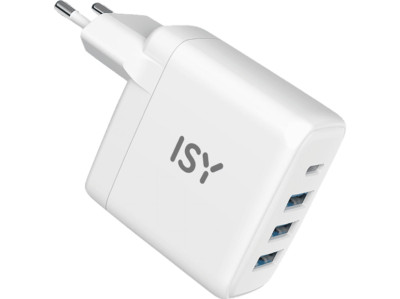 ISY IAC-5045 USB C Power Delivery Schnellladegerät Universal 45 Watt
