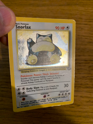 Snorlax (11/64) Holo Jungle Set Pokemon Card! FAST & FREE P&P! - Picture 65 of 78