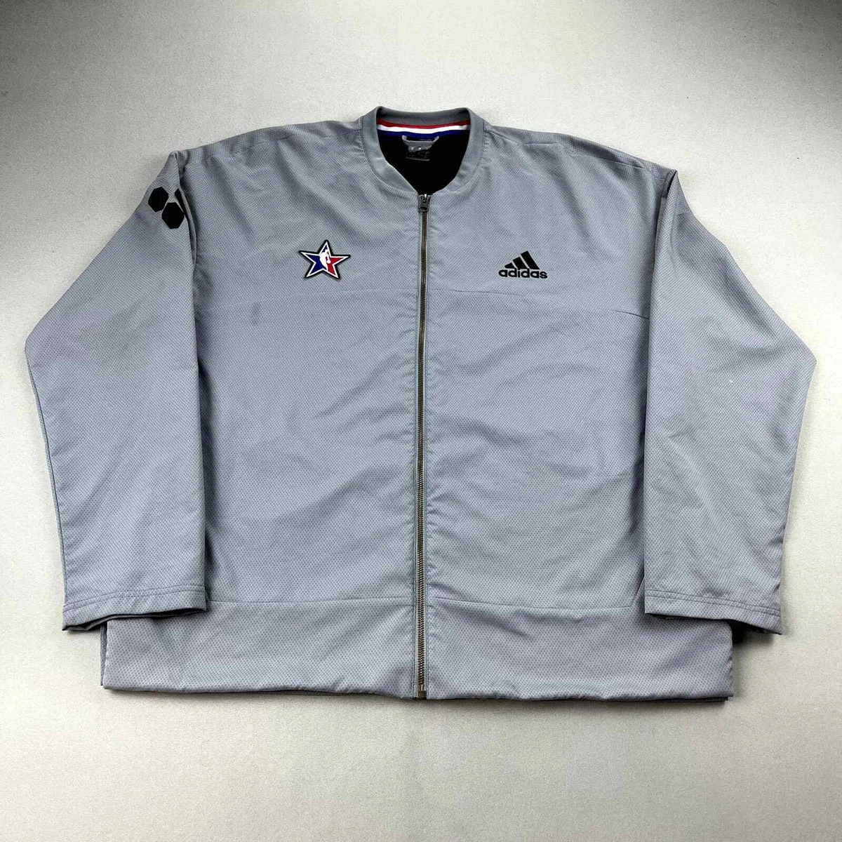 adidas Warm-Up Basketball Jacket - Grey